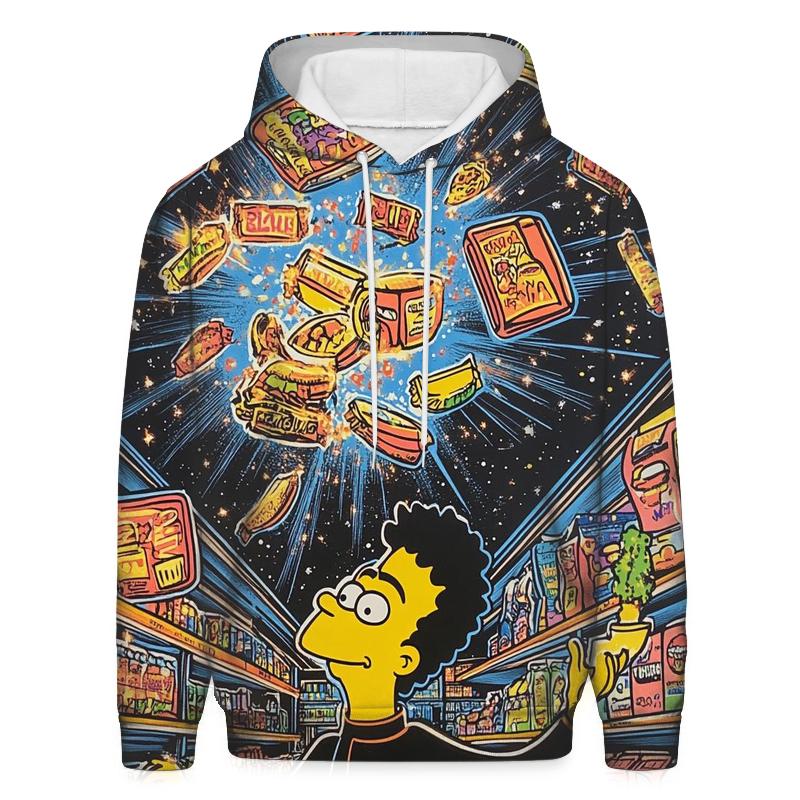 Kwik E Mart Cosmos premium hoodies