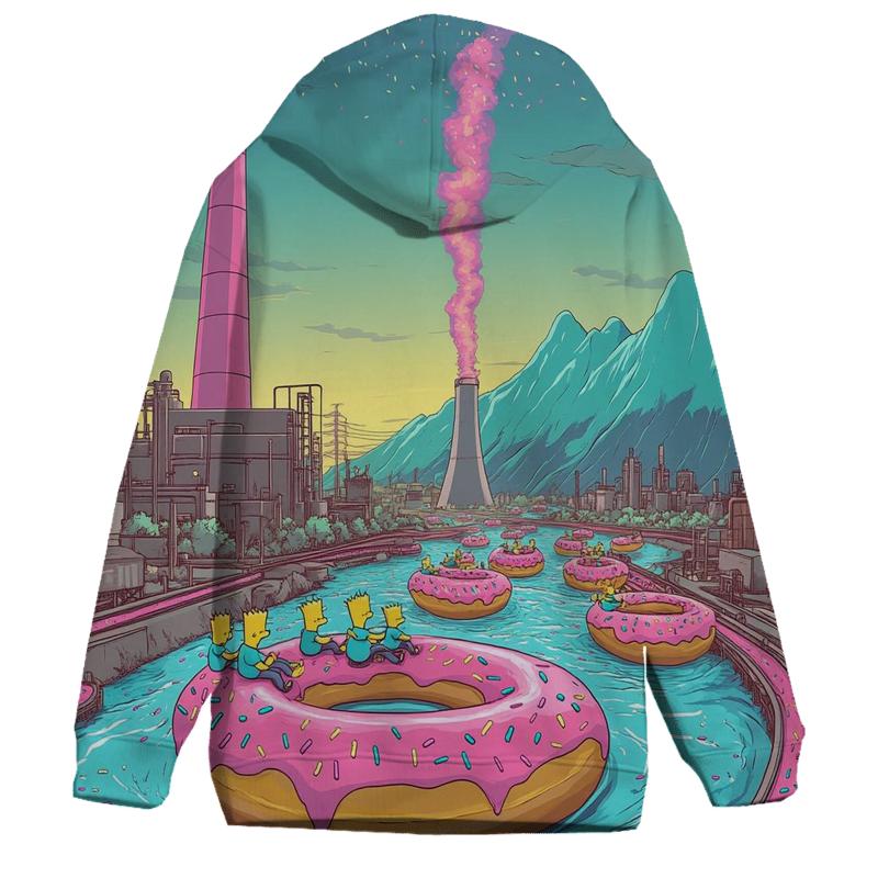 Donut Factory Dreamscape pullover hoodies