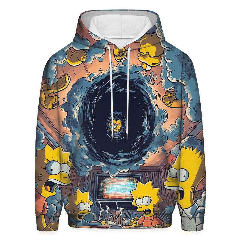 Family Dinner Black Hole graphic hoodies