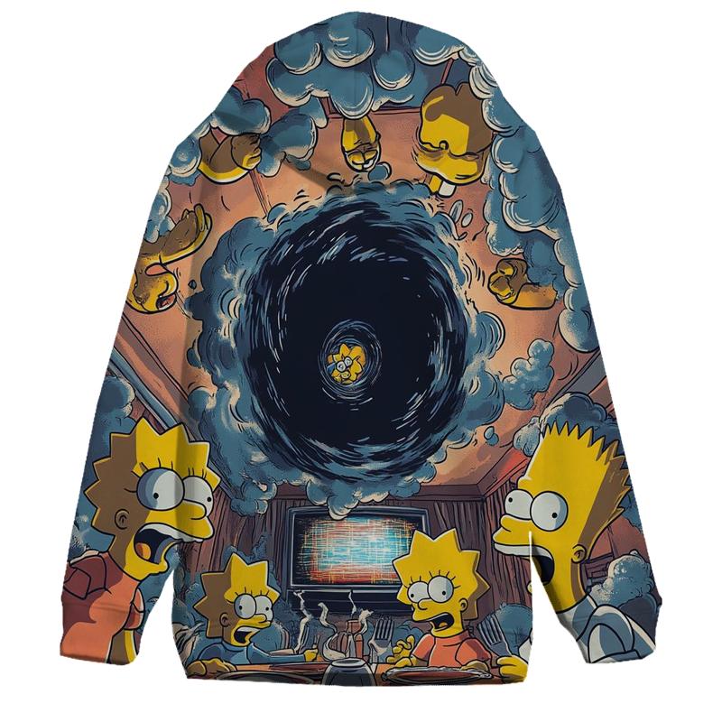 Family Dinner Black Hole graphic hoodies