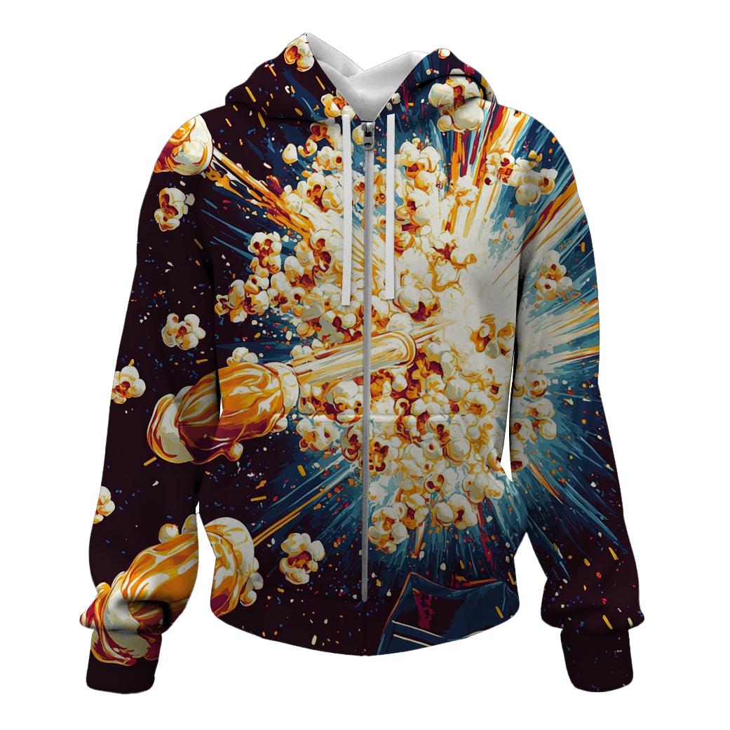 Popcorn Comet Swarm premium hoodies