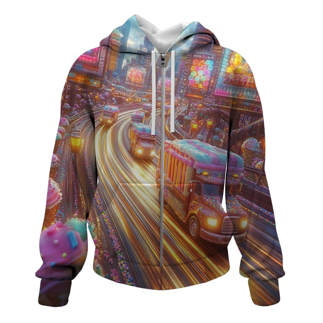 Sundae Highway Rush heavyweight hoodies