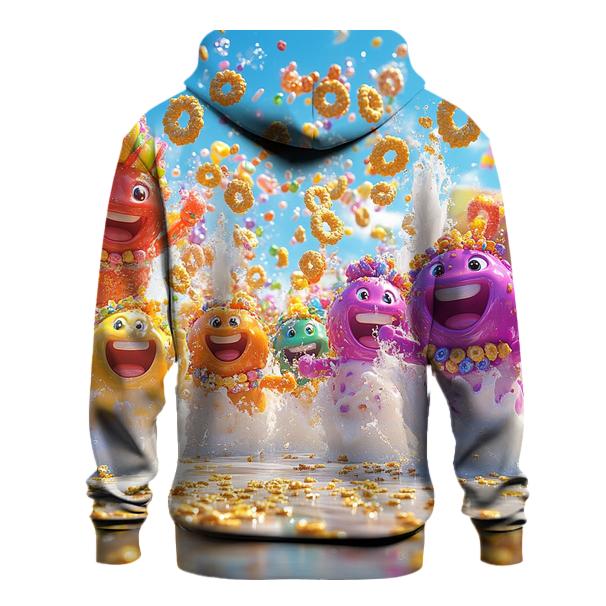 Cereal Mascot Riot zip-up hoodies