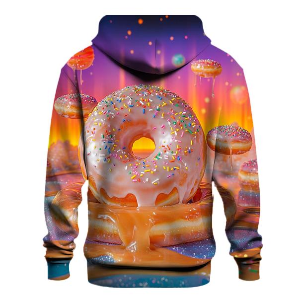 Donut Planet Orbit zip-up hoodies