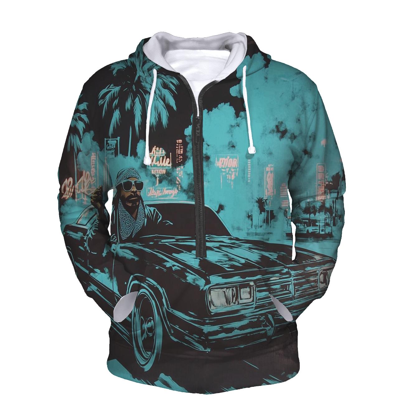 West Coast Neon Cruise designer hoodies