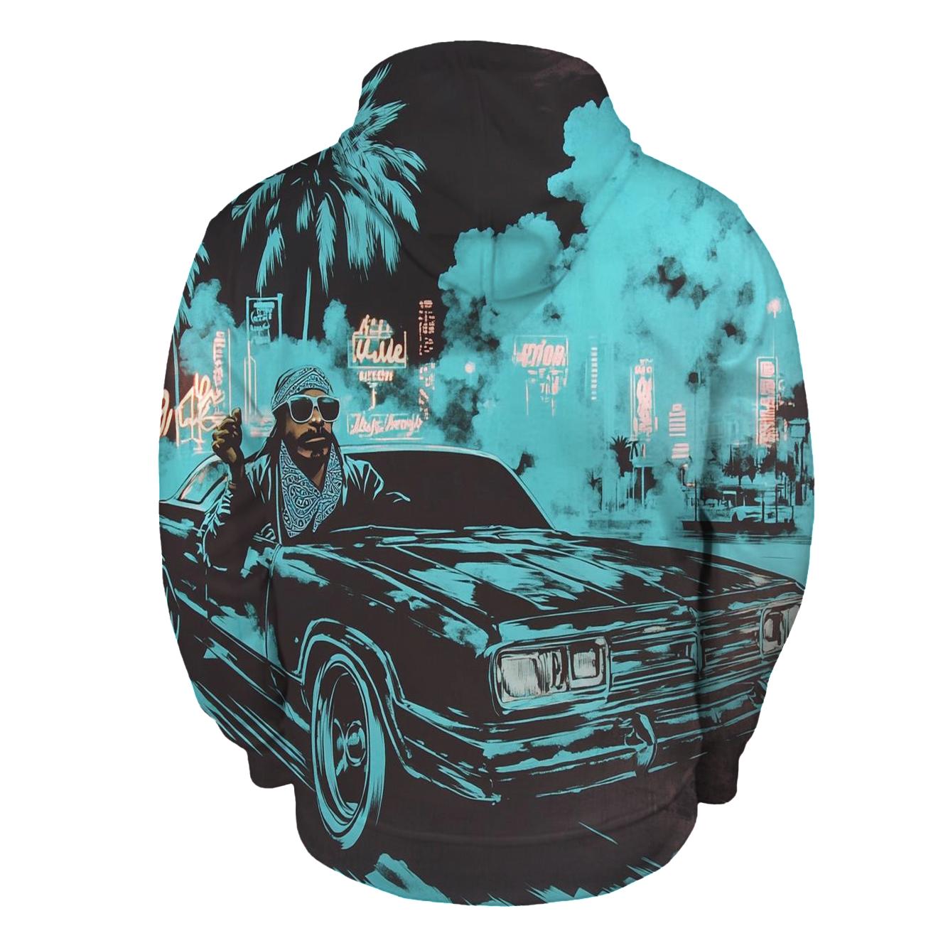 West Coast Neon Cruise designer hoodies