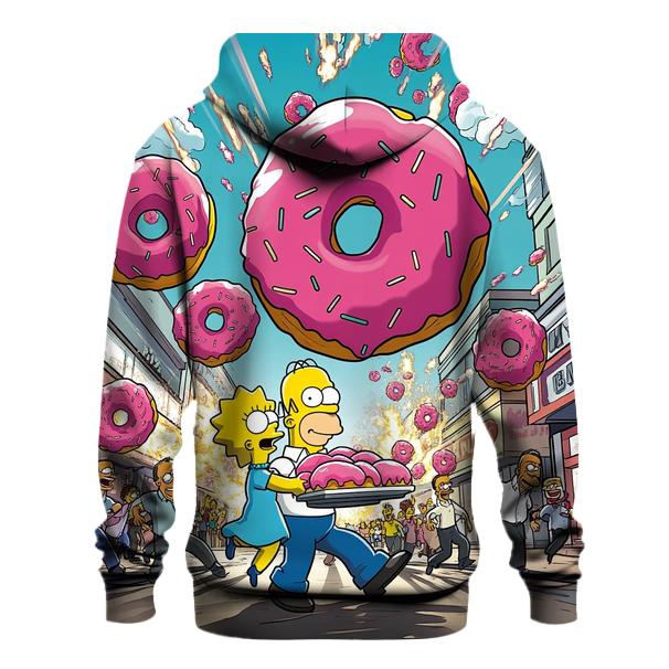 Donut Meteor Shower lightweight hoodies