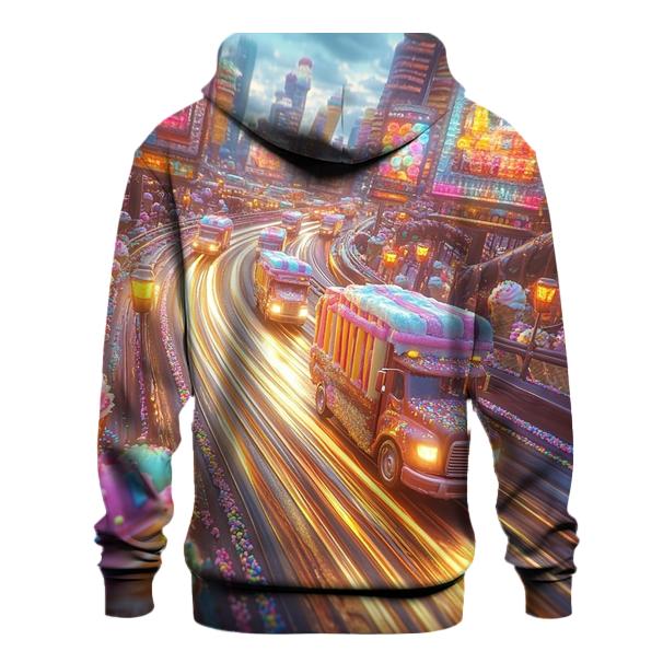 Sundae Highway Rush zip-up hoodies