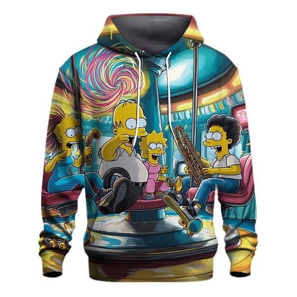 Couch Gag Carousel premium hoodies