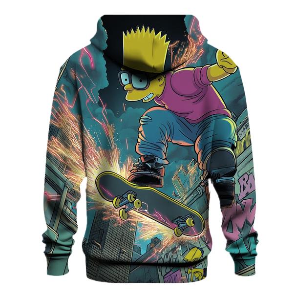 Springfield Skyline Skate Riot zip-up hoodies