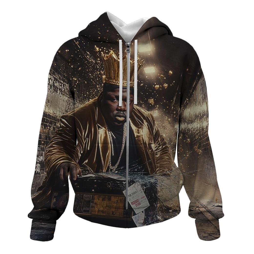 Crown And Concrete zip-up hoodies