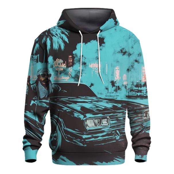 West Coast Neon Cruise hoodies fashion