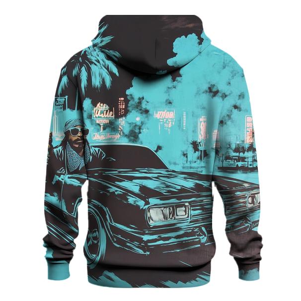 West Coast Neon Cruise hoodies fashion