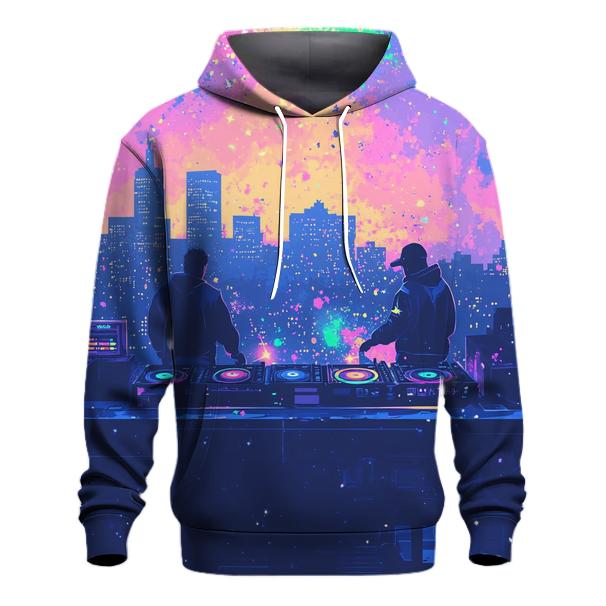 Turntable Stargaze zip-up hoodies