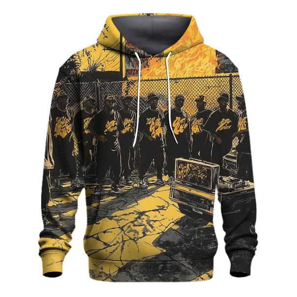 Los Angeles Cipher Scene premium hoodies