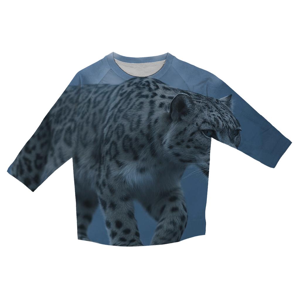 Ridge Ghost — Snow Leopard custom 3/4 sleeve shirts