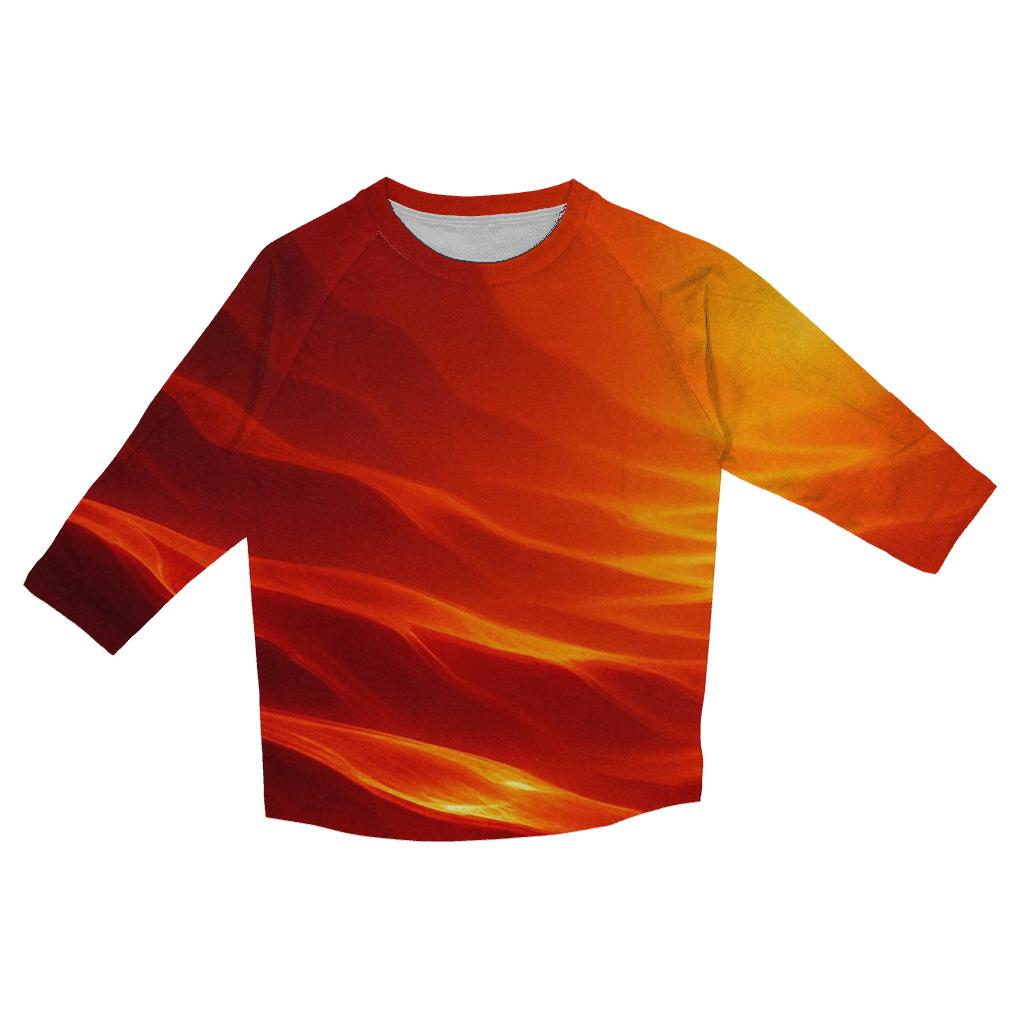 Molten Cascade casual three quarter sleeve shirts