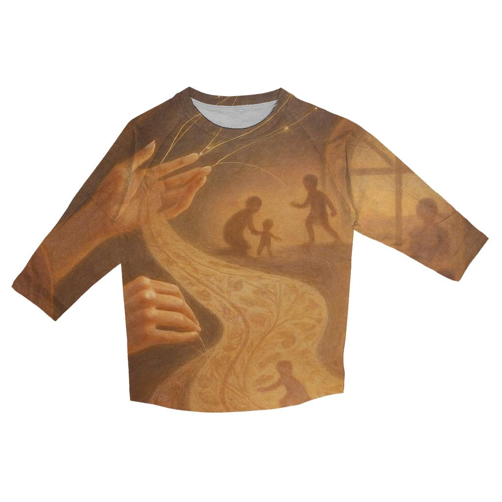 Woven Dawn casual three quarter sleeve shirts