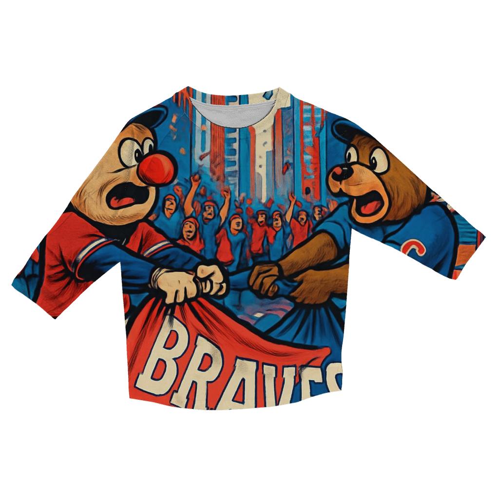 Rivalry Street Parade casual three quarter sleeve shirts