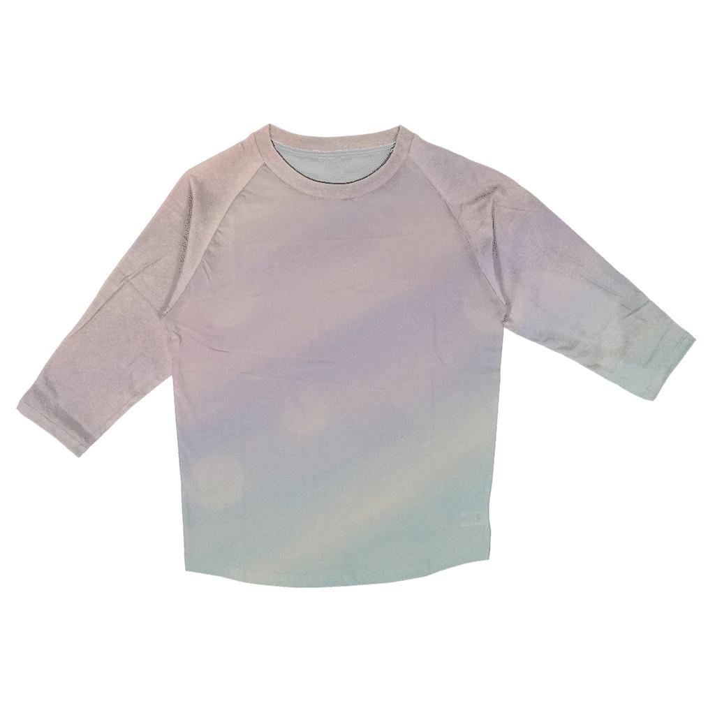 Pastel Cloud Drift personalized 3/4 sleeve tees