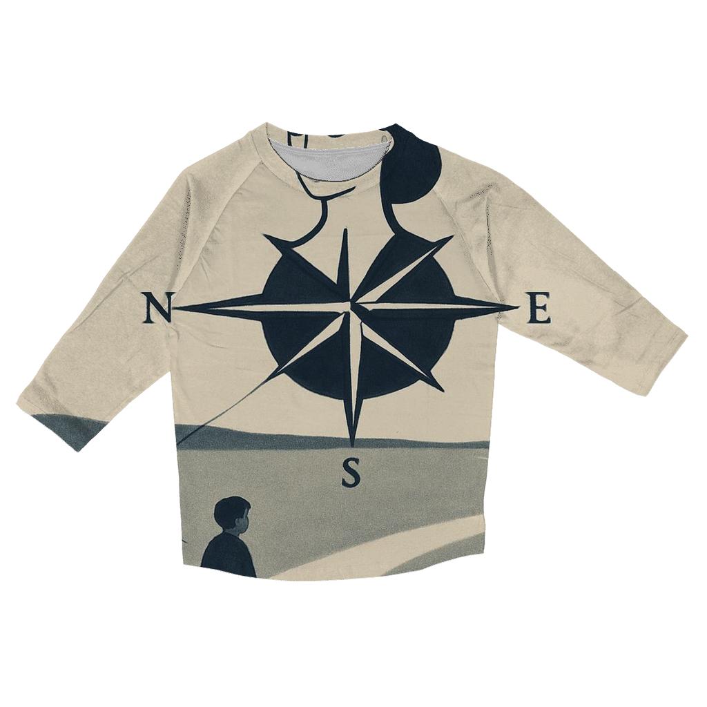 The Quiet Compass stylish quarter sleeve tops