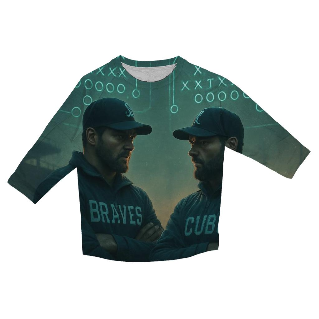 Twilight Strategy Huddle printed three quarter sleeve shirts