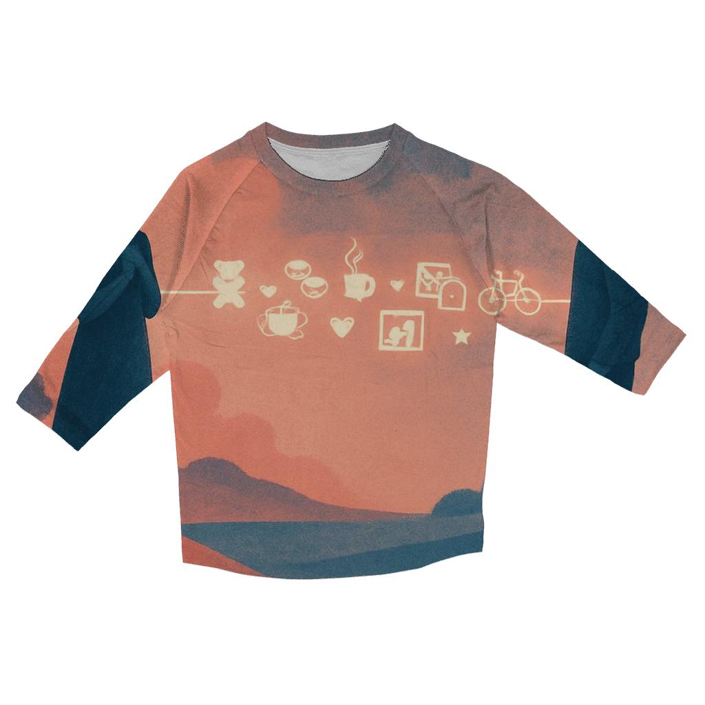 A Thread Between Horizons fashion 3/4 sleeve shirts