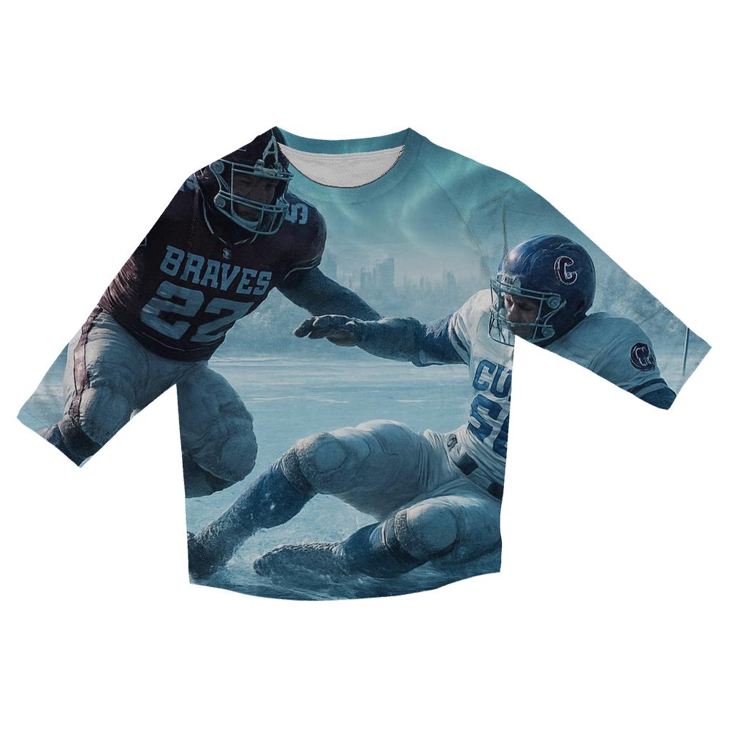 Frozen Rivalry At Lakefront designer 3/4 sleeve blouses