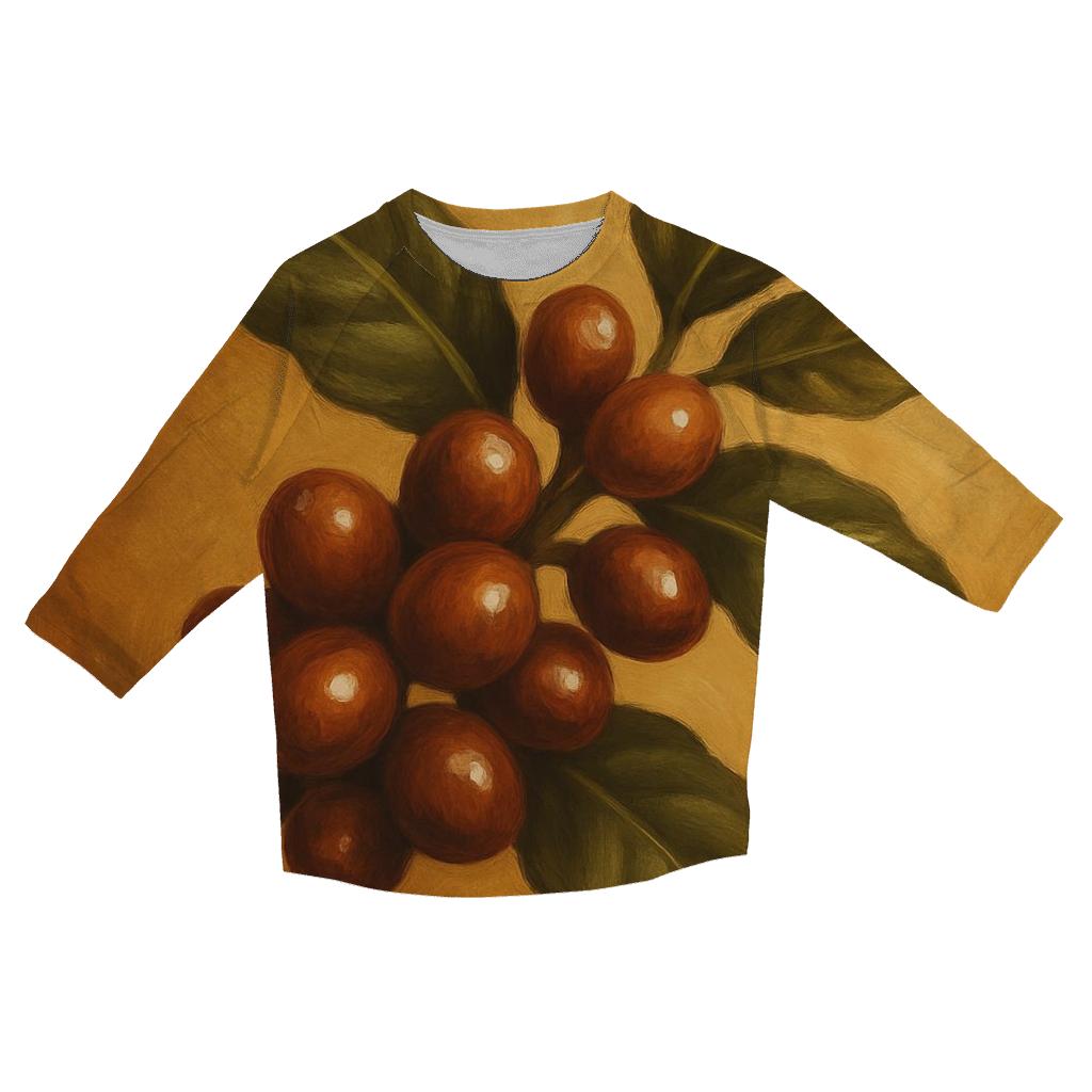 Cherry Branch Pop stylish quarter sleeve tops