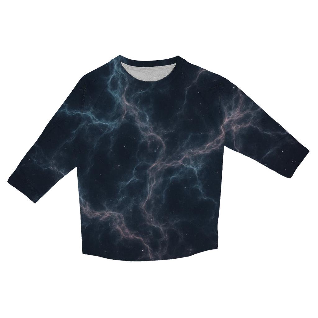 Nebula Filament Bouquet trendy 3/4 sleeve tops