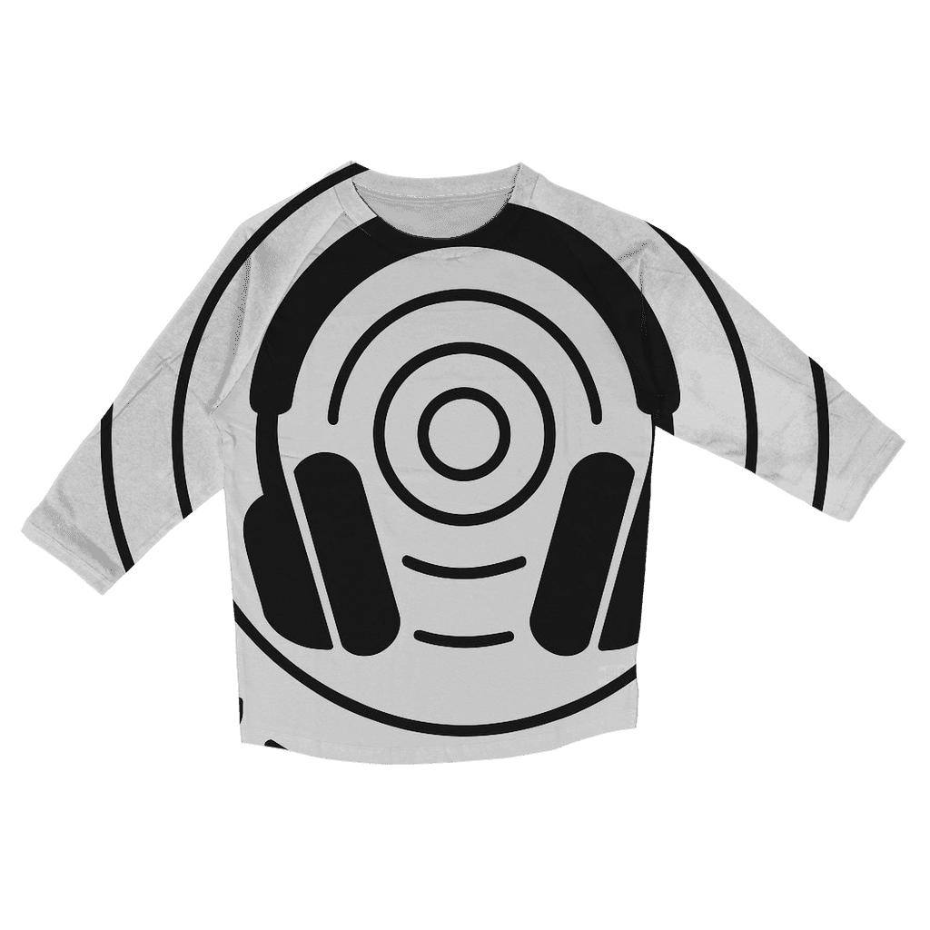 Headphone Orbit Diagram custom 3/4 sleeve shirts