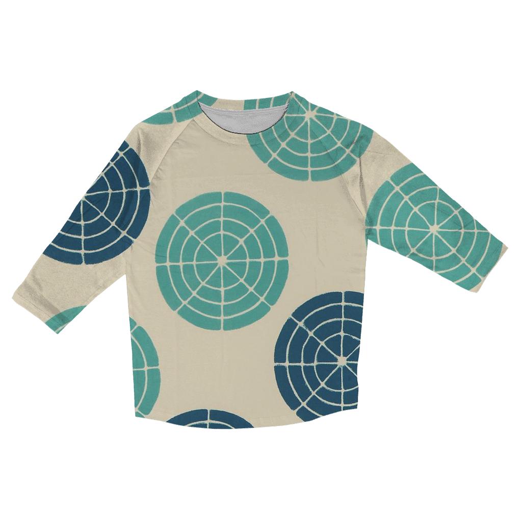 Kumo Rosette Cluster fashion 3/4 sleeve shirts