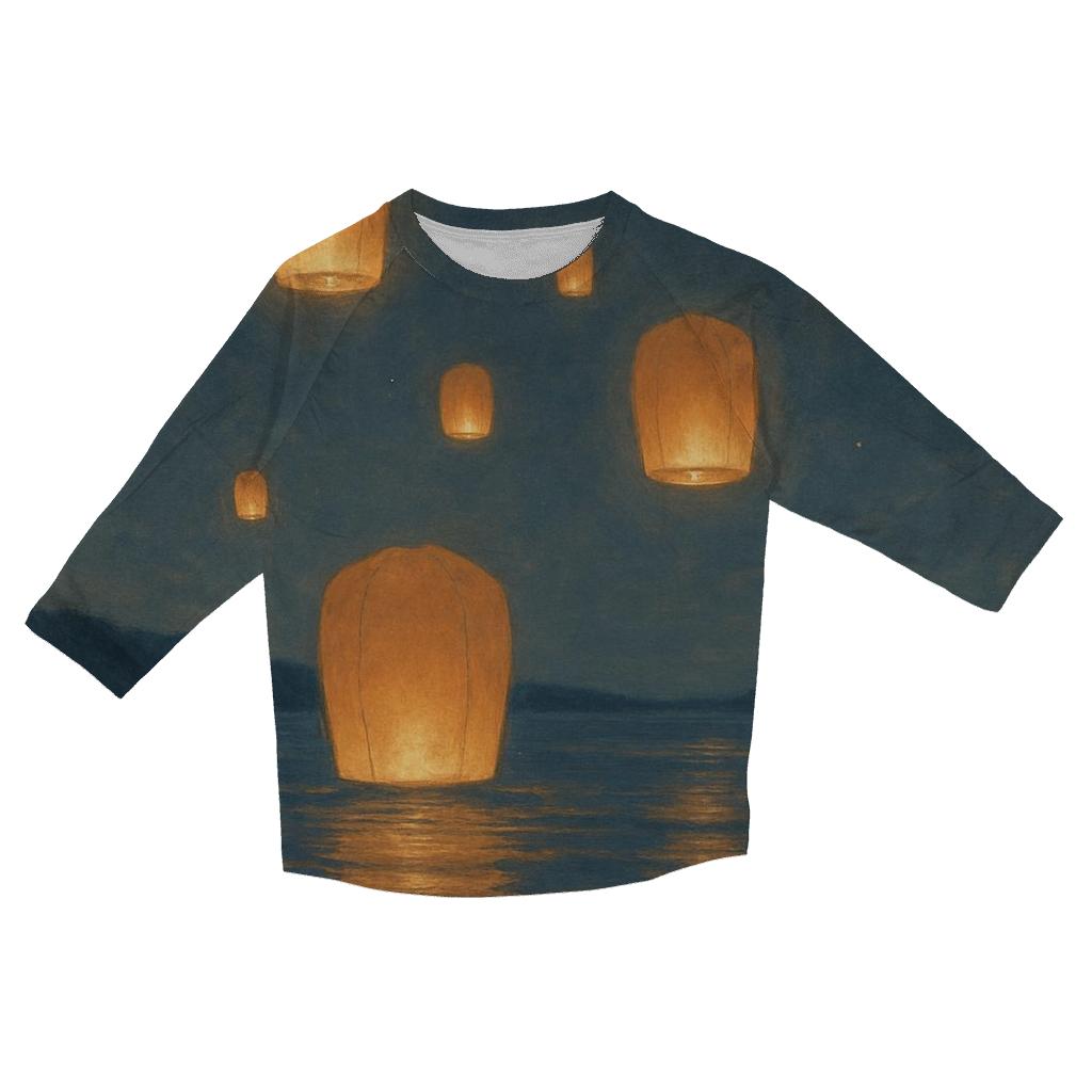 Quiet Harbor Lanterns custom 3/4 sleeve shirts