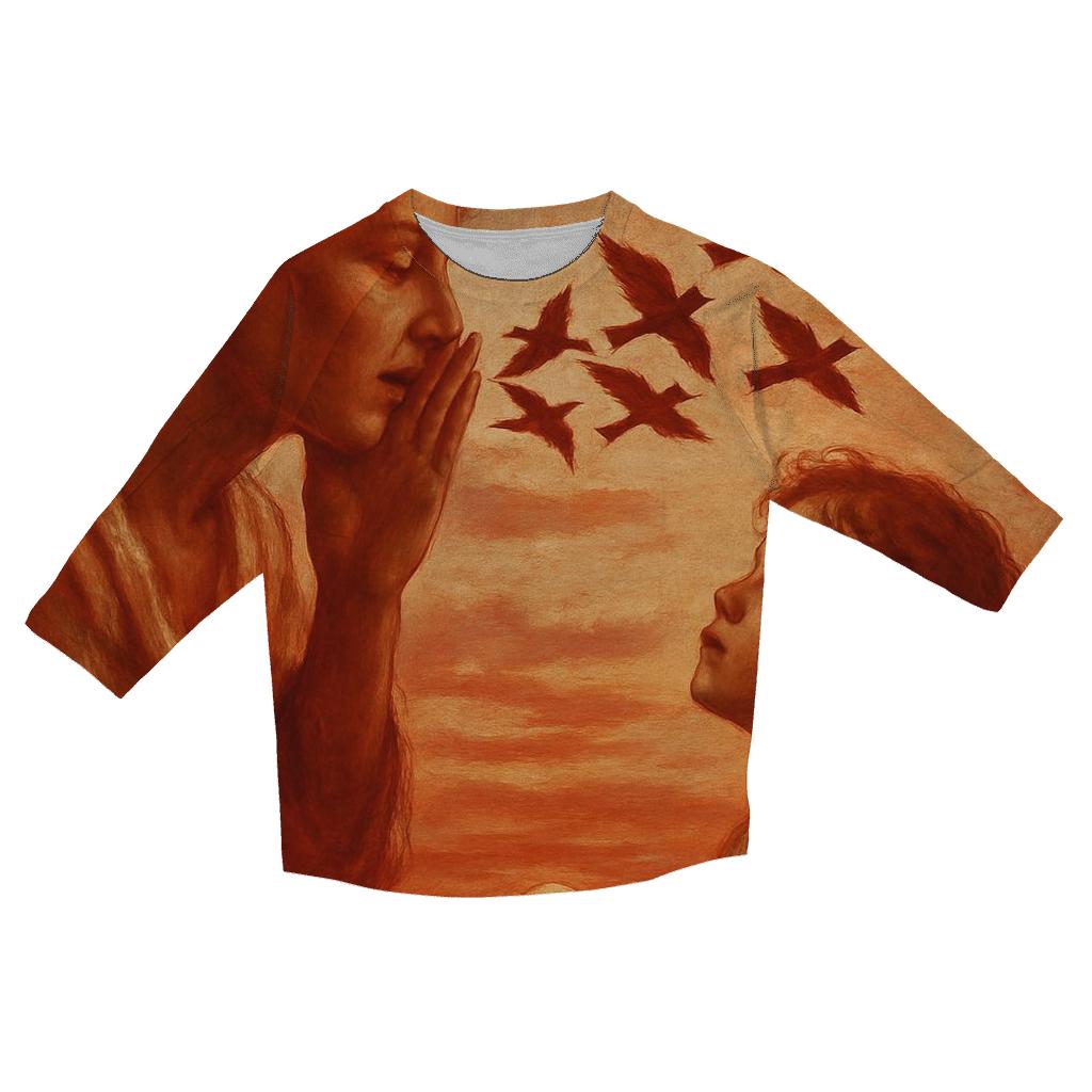Echoes In The Sky cotton quarter sleeve shirts