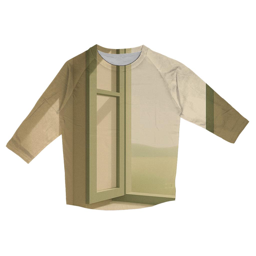 Open Window Of Stillness stylish quarter sleeve tops