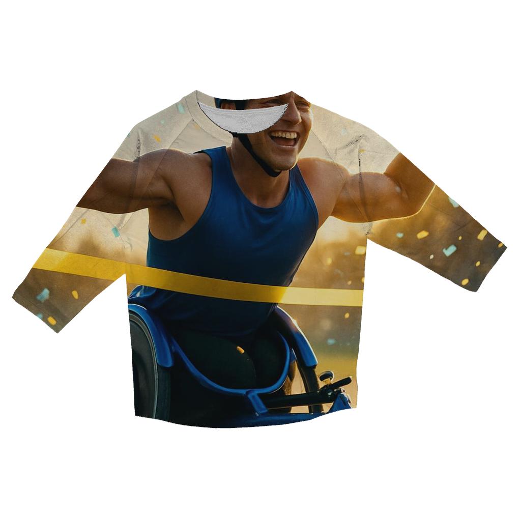 Adaptive Track Triumph casual three quarter sleeve shirts