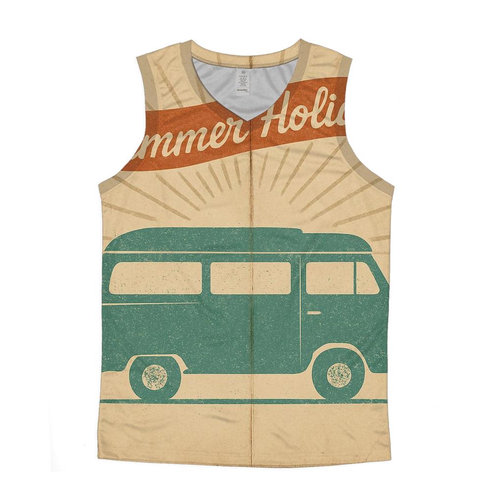 Voyager Roadtrip Camper cotton sleeveless tops