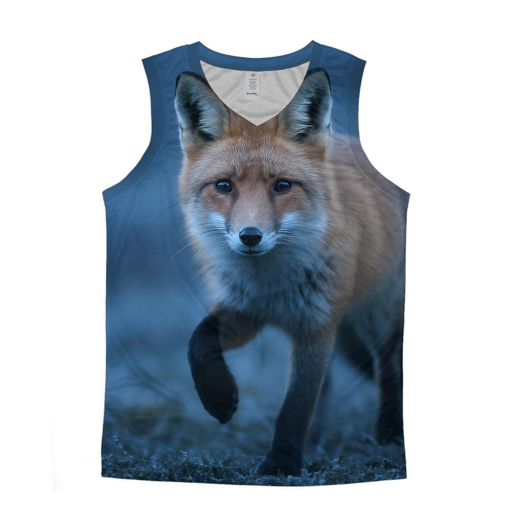 Crepuscular Hunt — Red Fox casual summer tank tops