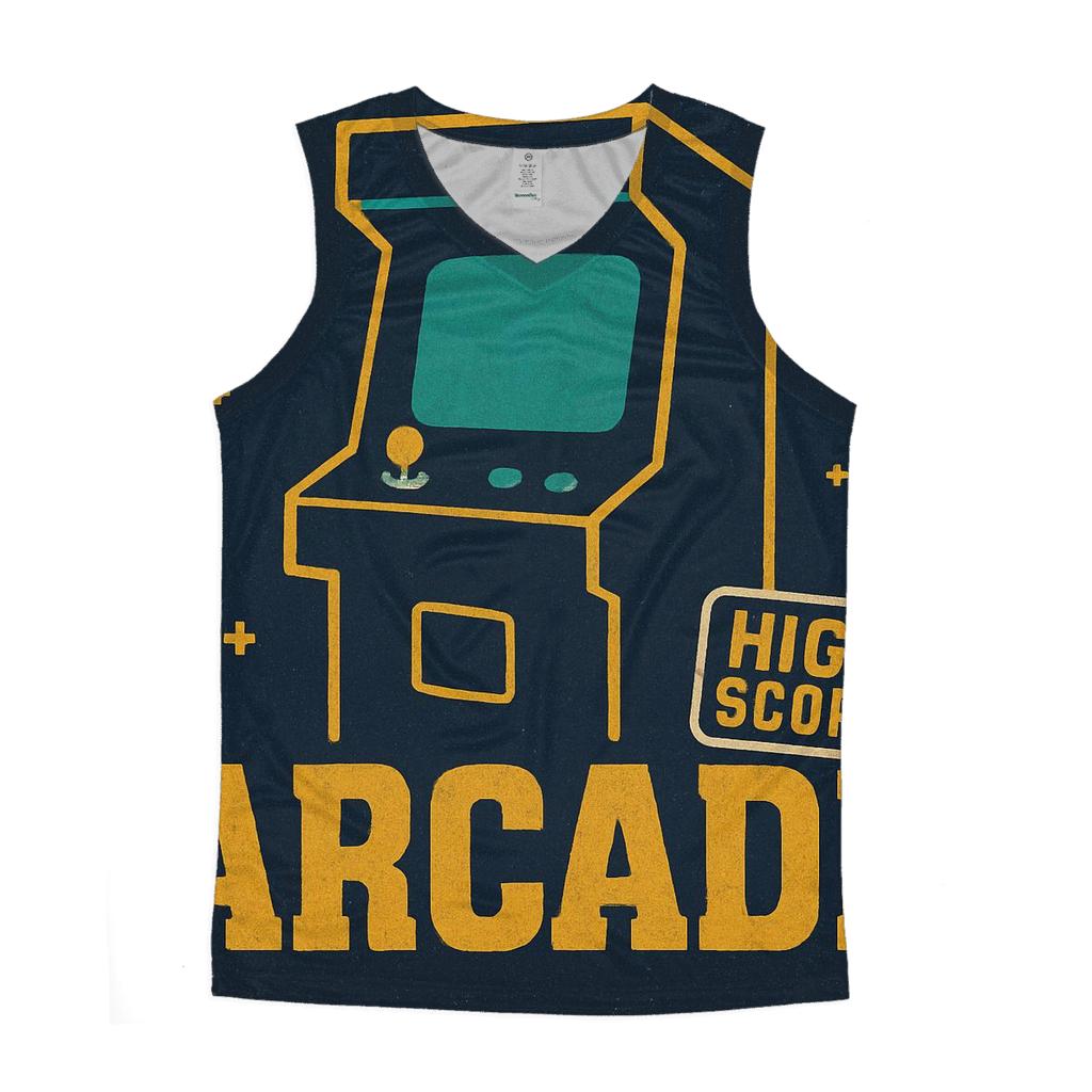 Old School Arcade Night designer workout tanks