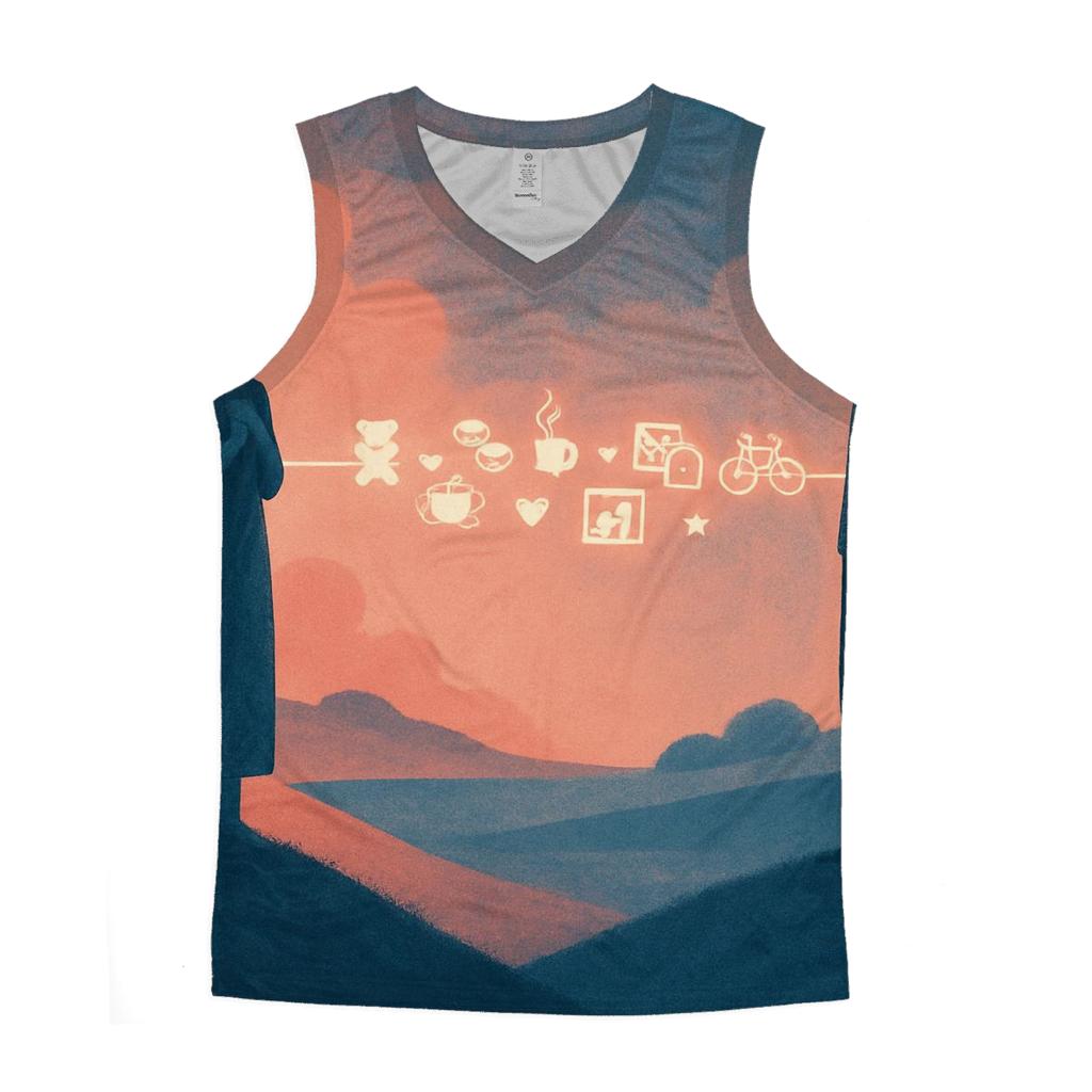 A Thread Between Horizons casual summer tank tops