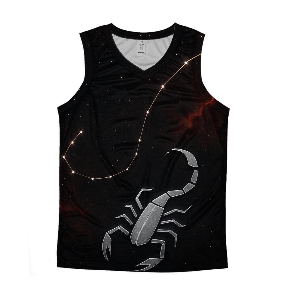 Scorpio Galactic Scorpion Design designer workout tanks
