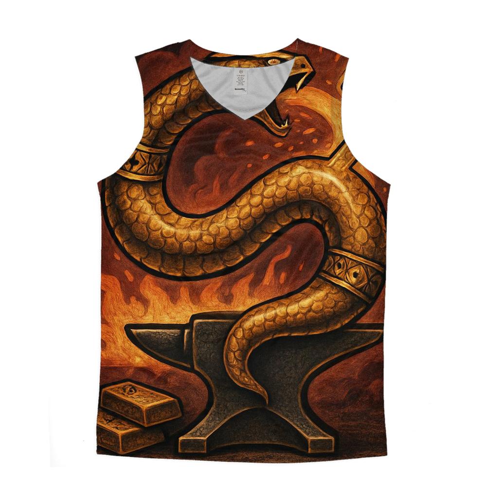 Auric Forge Ouroboros Emblem custom tank tops