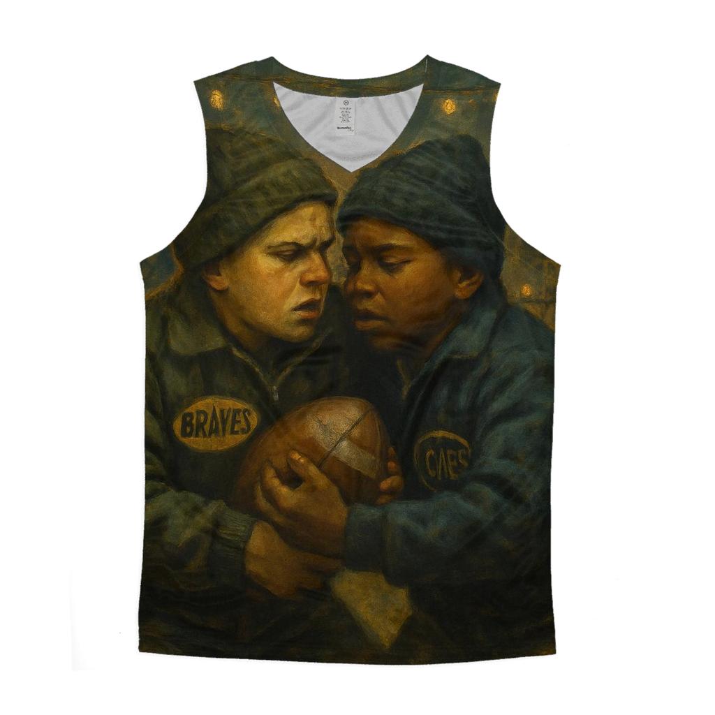 Backlot Showdown Under Lanterns cotton sleeveless tops