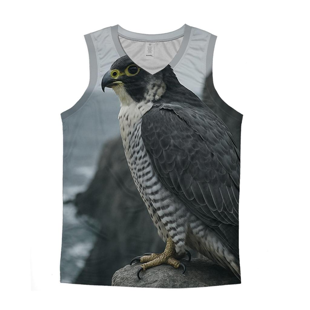 Cliffside Nestwatch — Peregrine Falcon custom tank tops