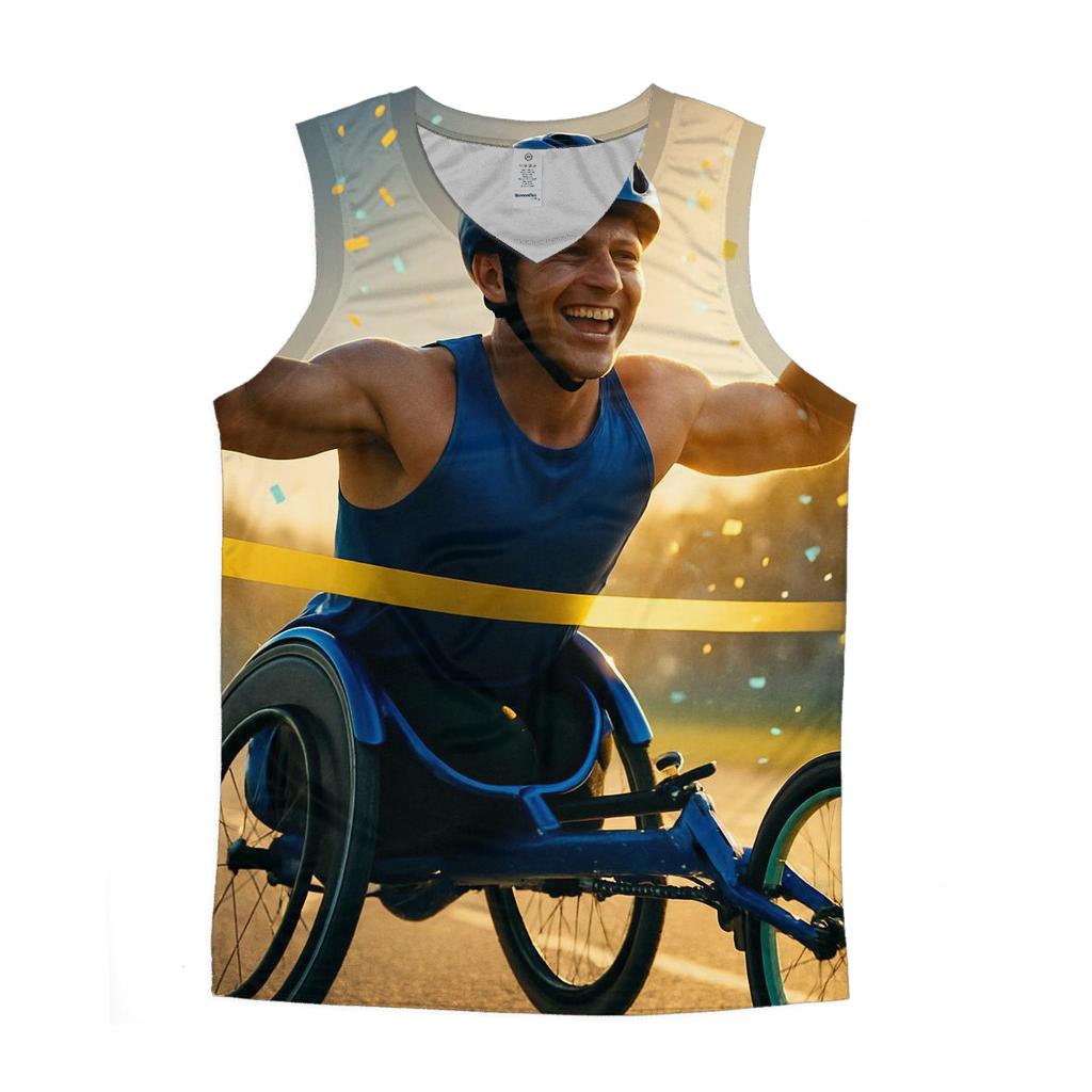 Adaptive Track Triumph sports performance tank tops