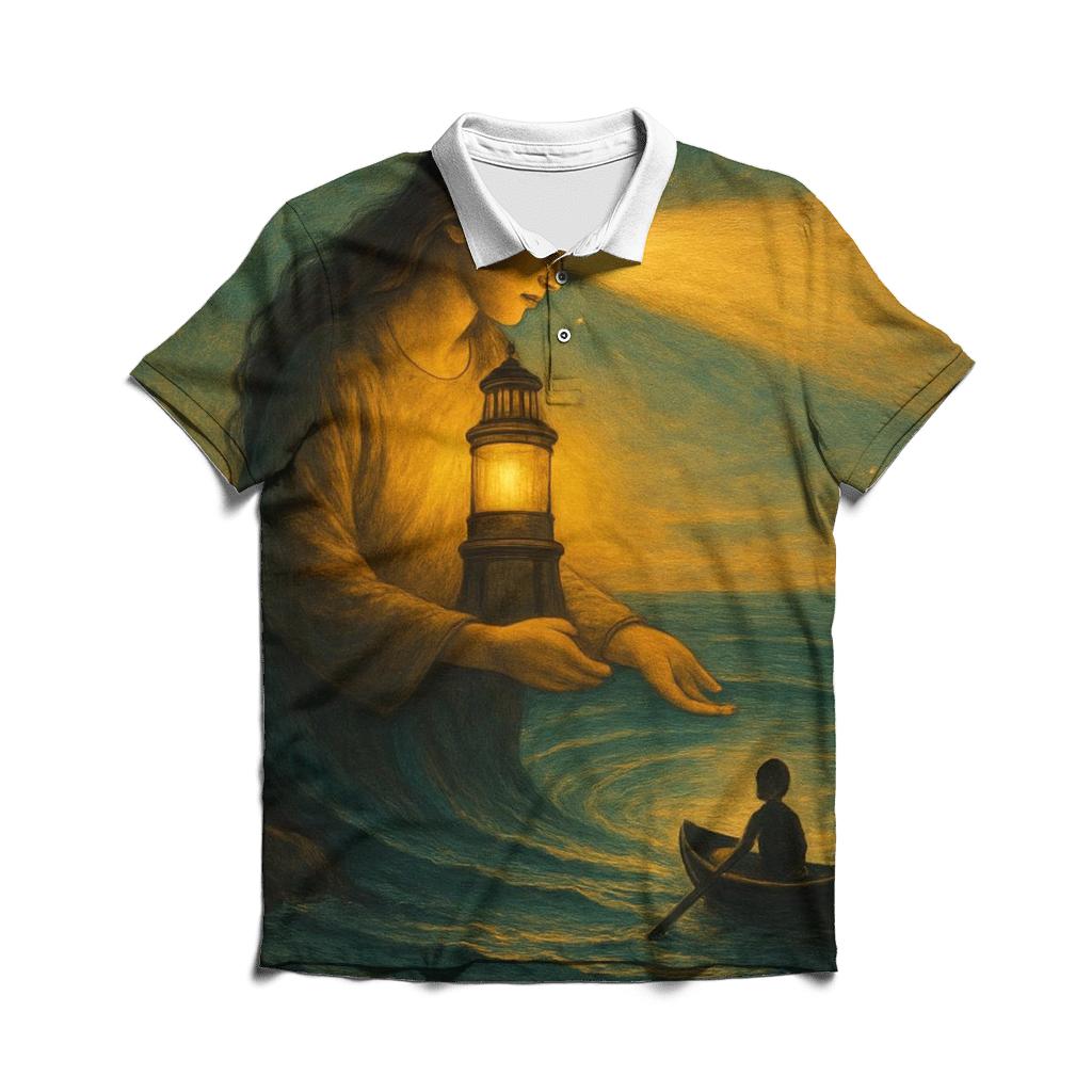 The Everlasting Harbor personalized polo shirts