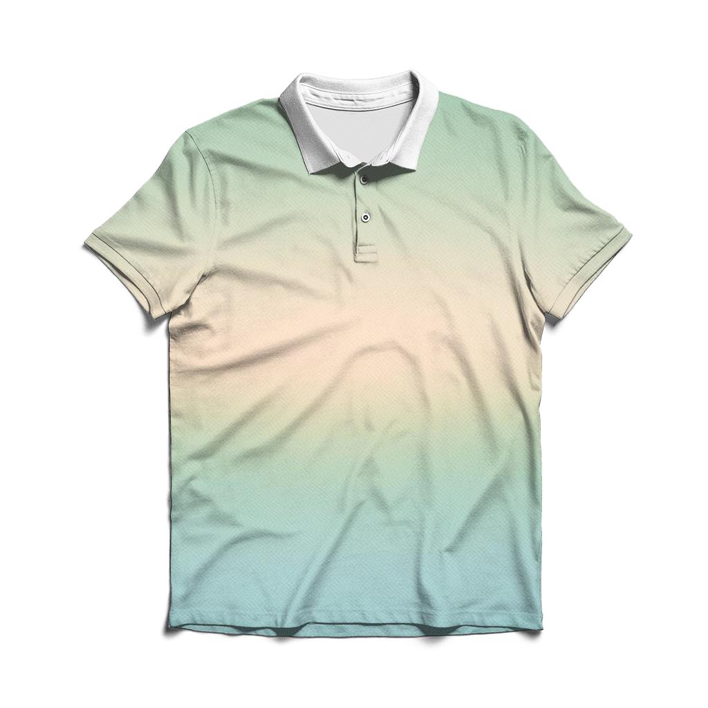 Meadow Dawn Mesh stylish collar polo tees