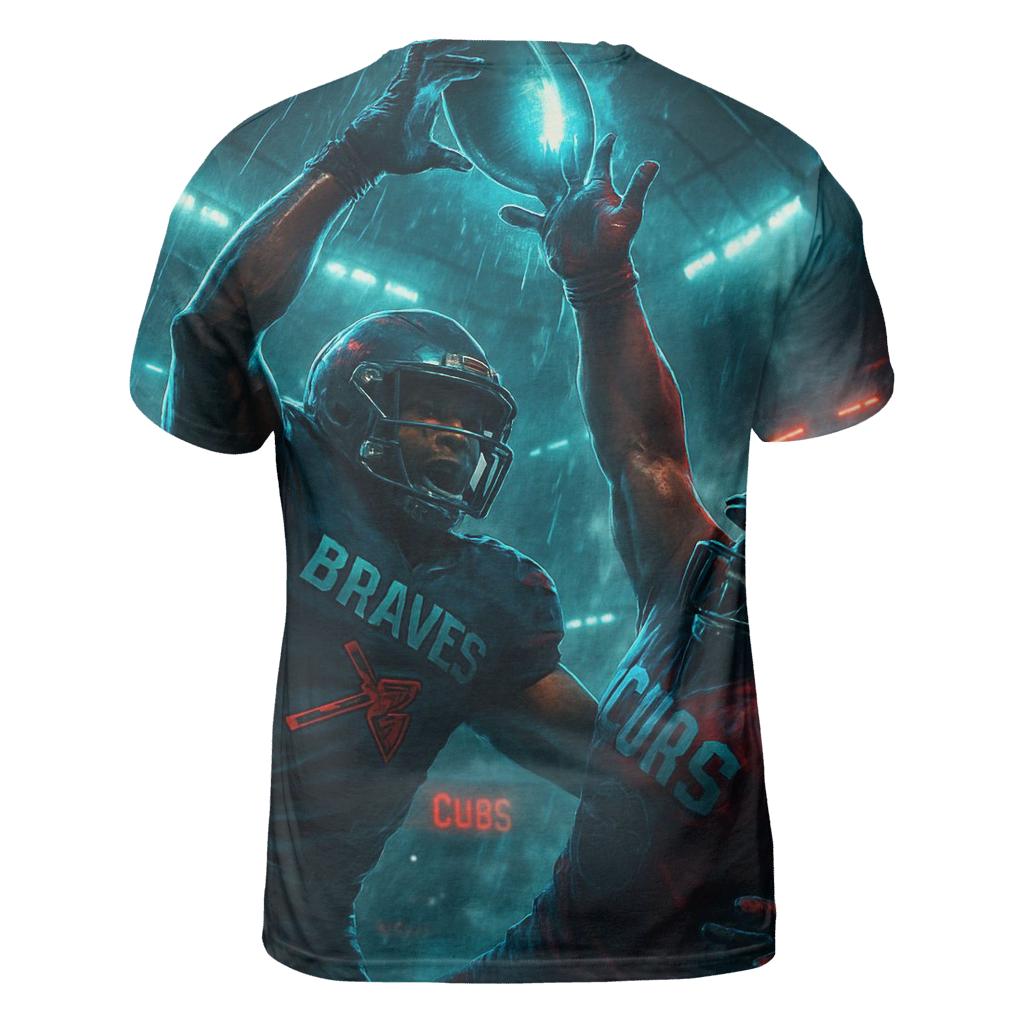 Midnight Showdown At The Dome artistic all-over print tops