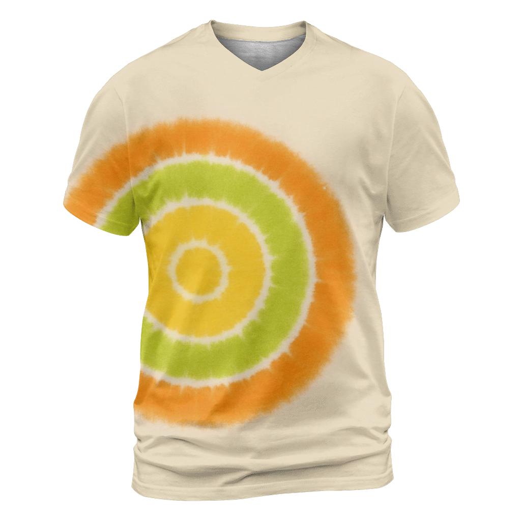 Off-Center Citrus Bullseye custom all-over print shirts