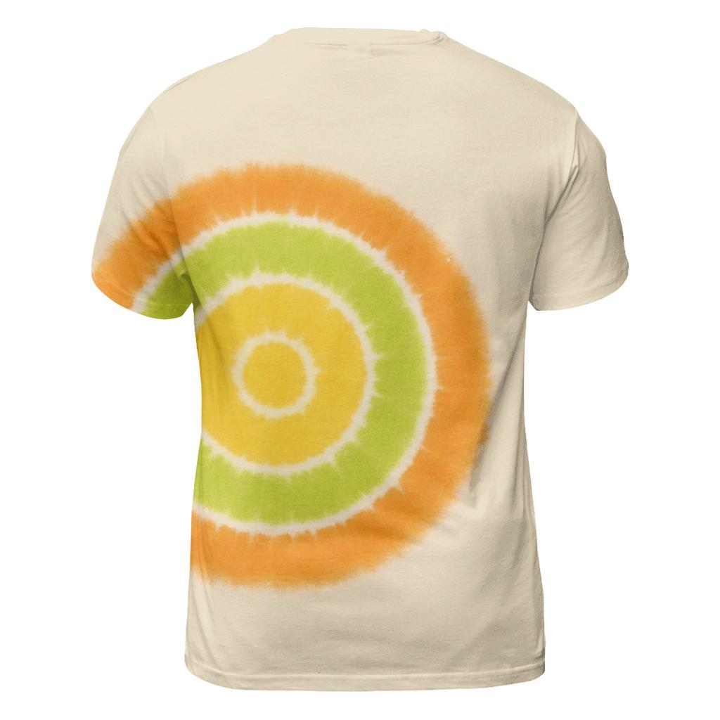 Off-Center Citrus Bullseye custom all-over print shirts